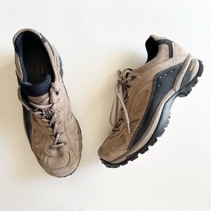 Asolo Light Brown Nucleon GV Suede Leather Hiking Sneakers